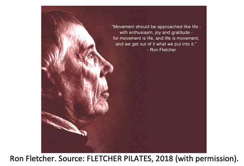 Ron Fletcher image and quotation
