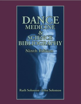 9th Edition of Dance Med and Science Bibliography Cover